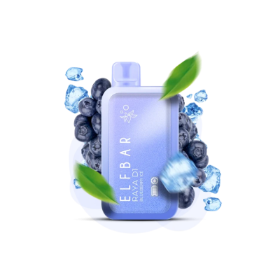 Elf Bar Raya D1 13000 Blueberry Ice (Чорниця Льод) Одноразовий POD
