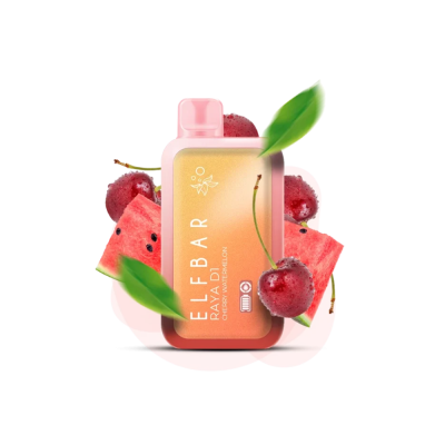 Elf Bar Raya D1 13000 Cherry Watermelon (Вишня Арбуз) Одноразовый POD