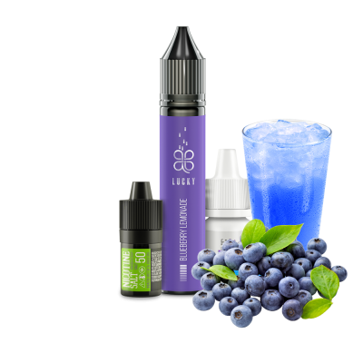 Набор для самозамеса Lucky Blueberry Lemonade (Черничный лимонад, 50 мг, 30 мл)