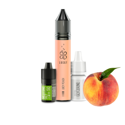Набір для самозамішування Lucky Juicy Peach (Персик, 50 мг, 30 мл)