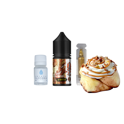 Набор для самозамеса In Bottle Puzzle Cinnamon Roll (Булочка с корицей, 50 мг, 30 мл)