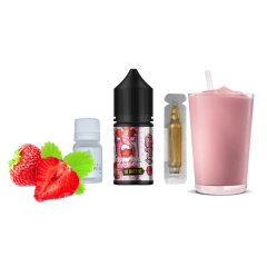 Набор для самозамеса In Bottle Puzzle Strawberry Milkshake (Клубника Милкшейк, 50 мг, 30 мл)