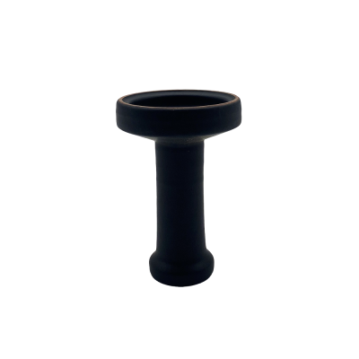Глиняна чаша 2x2Hookah Flat Matt (Чорний)