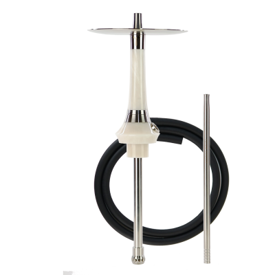 Кальян Totem Hookah Monolit Optima Silver Shine (бежевый, базовый комплект)