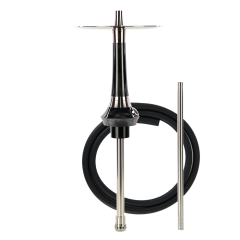 Кальян Totem Hookah Monolit Optima Space Black (чорний, базовий комплект)