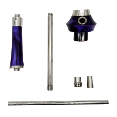 Кальян Totem Hookah Monolit Optima Space Black (чорний, базовий комплект) Кальян Totem Hookah Monolit Optima Space Black (чорний, базовий комплект)