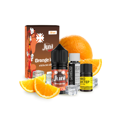 Набор для самозамеса Juni Mix Orange Ice (Апельсин Лёд, 50 мг, 30 мл)