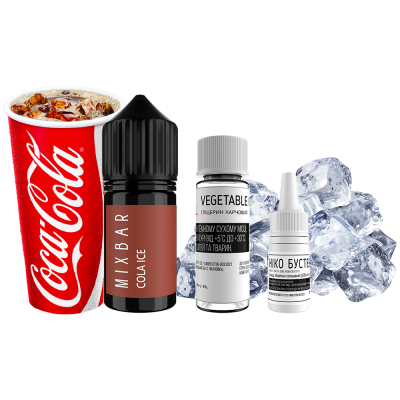 Набор для самозамеса Mix Bar Cola Ice (Кола Лёд, 50 мг, 30 мл)