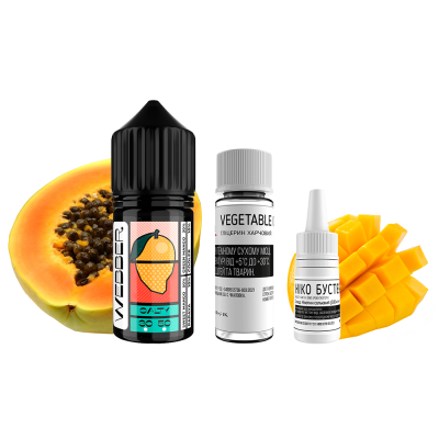 Набор для самозамеса Webber Mango Papaya (Манго Папайя, 50 мг, 30 мл)