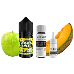 Набор для самозамеса Crazy Juice Apple Melon (Яблоко Дыня, 50 мг, 30 мл)