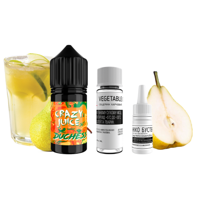 Набор для самозамеса Crazy Juice Duchess (Дюшес, 50 ​​мг, 30 мл)
