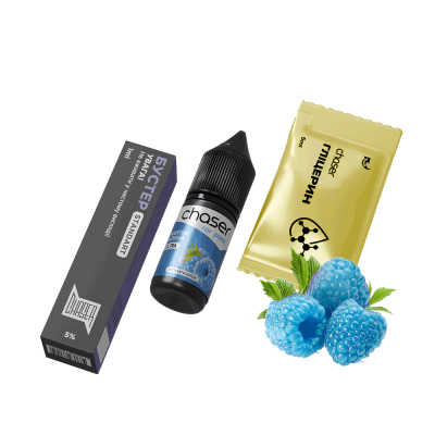 Набор для самозамеса Chaser Blue Raspberry Ultra (Голубая Малина, 50 мг, 10 мл)