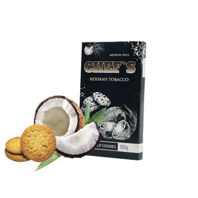 Табак Chefs Coconut cookies (Кокосовое Печенье, 100 г)