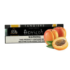 Тютюн Tangiers Noir №55В Apricot (Абрикос, 250 г) Чорна упаковка
