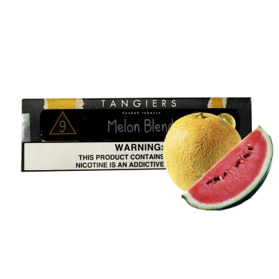 Табак Tangiers Noir №9 Melon Blend (Мелон Бленд, 250 г) Чёрная упаковка