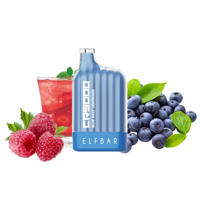Elf Bar CR5000 Blue Razz Lemonade (Лимонад Блю Раз) Одноразовый POD 23729 Elf Bar CR5000 Blue Razz Lemonade (Лимонад Блю Раз) Одноразовый POD