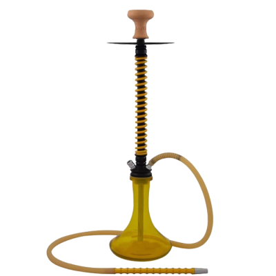 Кальян Yahya Coilover Yellow (жёлтый, полный комплект)