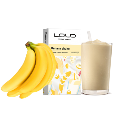 Тютюн Loud Light Banana shake (Банана Шейк, 100 г)