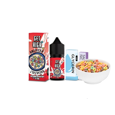 Набір для самозамішування Get High American Breakfast (Американ Брекфест, 50 мг, 30 мл)