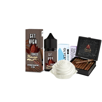 Набор для самозамеса Get High Tobacco Mousse (Тобакко Мусс, 50 мг, 30 мл)