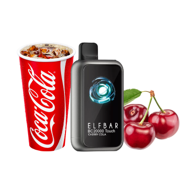 Elf Bar BC20000 Touch Cherry Cola (Кола Вишня) Одноразовый POD 24211 Elf Bar BC20000 Touch Cherry Cola (Кола Вишня) Одноразовый POD