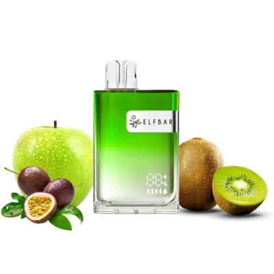 Elf Bar CR8000 Green Apple Passion Fruit Kiwi (Зелене Яблуко Маракуя Ківі) Одноразовий POD