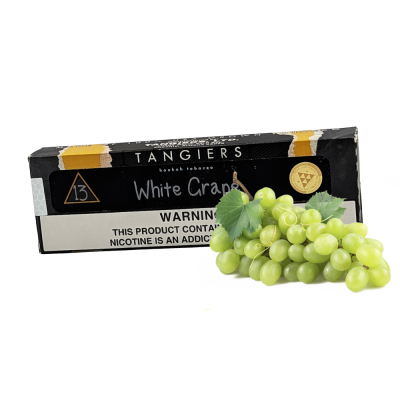 Табак Tangiers Noir №13 White Grape (Белый Виноград, 250 г) Чёрная упаковка