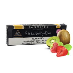 Тютюн Tangiers Noir №62 Strawberry Kiwi (Полуниця Ківі, 250 г) Чорна упаковка