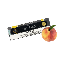 Тютюн Tangiers Noir №56 Tasty Peach (Тейсті Піч, 100 г) Чорна упаковка