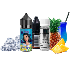 Набір для самозамішування Flavorlab Lady Blue Lagoon (Синя лагуна, 50 мг, 30 мл)