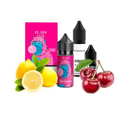 Набір для самозамішування Flavorlab FL350 LUX Cherry lemon (Вишня Лимон, 50 мг, 30 мл)