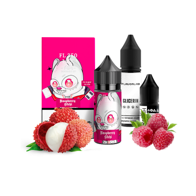 Набор для самозамеса Flavorlab FL350 LUX Raspberry litchi (Малина Личи, 50 мг, 30 мл)