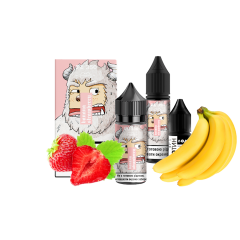 Набір для самозамішування Flavorlab FL350 Banana strawberry (Банан полуниця, 50 мг, 30 мл)