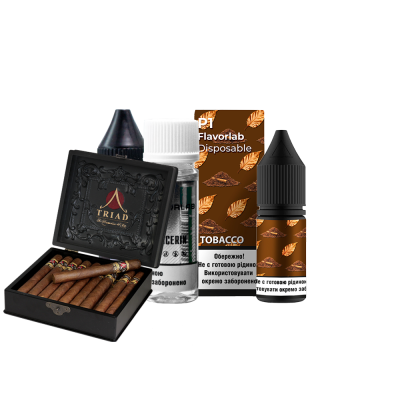 Набір для самозамішування Flavorlab Р1 Tobacco (Тютюн, 50 мг, 10 мл)