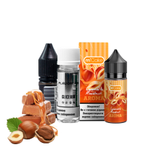 Набор для самозамеса Flavorlab M-Cake Caramel & Hazelnuts (Фундук с карамелью, 50 мг, 30 мл)