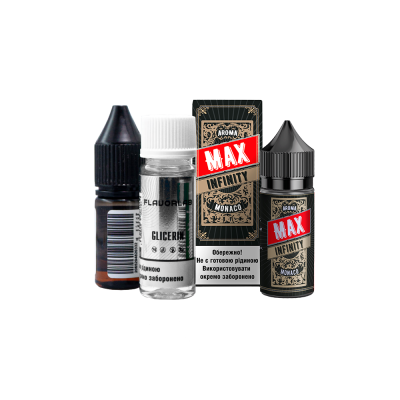 Набор для самозамеса Flavorlab Infinity MAX Monaco (Табак Орех, 50 мг, 30 мл)