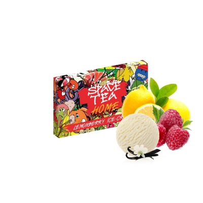 Кальянна чайна суміш Space Tea Home Lemonberry Ice-Cream (Лемонберрі Айс-Крім, 40 г)