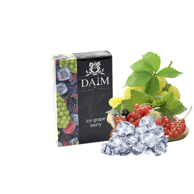 Тютюн DAIM Ice Grape Berry (Виноград Ягоди Лід, 50 г)