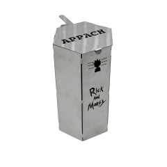 Ковпак для кальяну Appach RickMorty Silver (Металік)