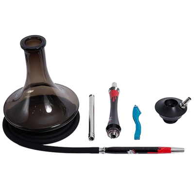 Кальян Monster Hookah MN-08 (чорний, повний комплект)