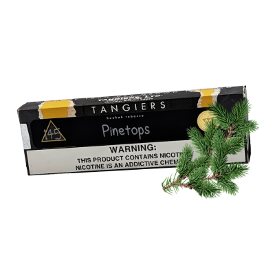 Тютюн Tangiers Noir №145 Pinetops (Пайнтопс, 250 г) Чорна упаковка