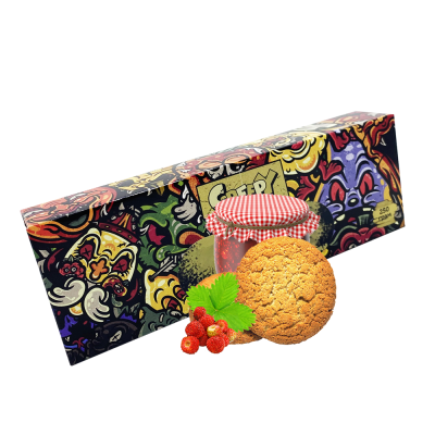Тютюн Creepy Cookies for Santa (Печиво з суничним джемом, 250 г)