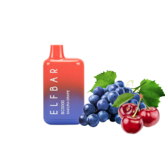 Elf Bar BС5000 Sakura grape (Вишня Виноград) Одноразовий POD