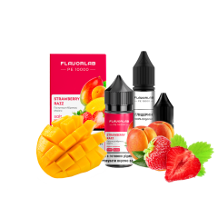 Набір для самозамішування Flavorlab PE 10000 Strawberry Razz (Полуниця абрикос манго, 50 мг, 30 мл)