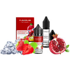 Набір для самозамішування Flavorlab PE 10000 Pomegranate Strawberry Ice (Полуниця ківі гранат, 50 мг, 30 мл)