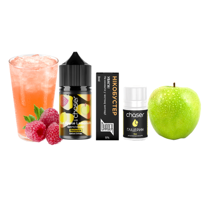 Набор для самозамеса Chaser Lux Raz Apple Lemonade Ultra (Малиново-Яблочный Лимонад, 50 мг, 30 мл)