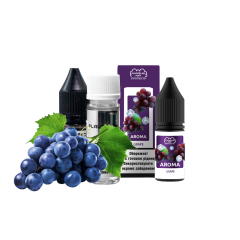 Набір для самозамішування Flavorlab Puff Grape (Виноград, 50 мг, 10 мл)