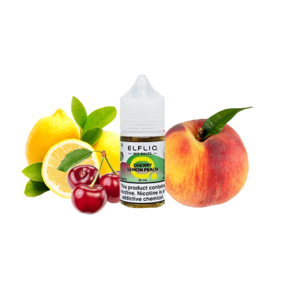Рідина Elfliq Cherry Lemon Peach (Вишня Лимон Персик, 50 мг, 10 мл)