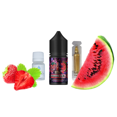 Набір для самозамішування In Bottle Parallel Puzzle Strawberry Watermelon (Полуниця Кавун, 50 мг, 30 мл)