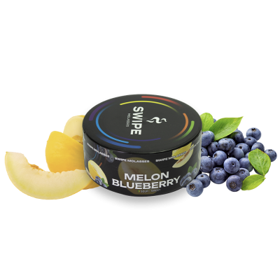 Кальянная смесь Swipe Melon Blueberry (Дыня Черника, 100 г)